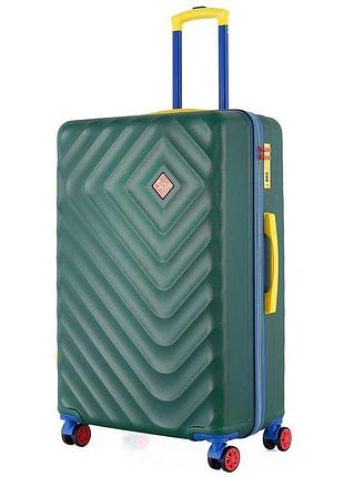 Чемодан semi line 28" (l) dark green (t5805-3)