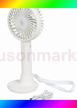 Bs вентилятор аккумуляторный bo-camp best mix portable fan with holder white (8520952) bas77/n