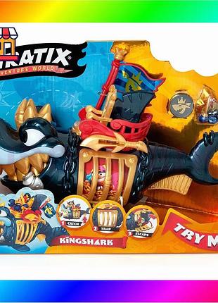 Bs игровой набор piratix best mix s - королевская черная акула bas77/n