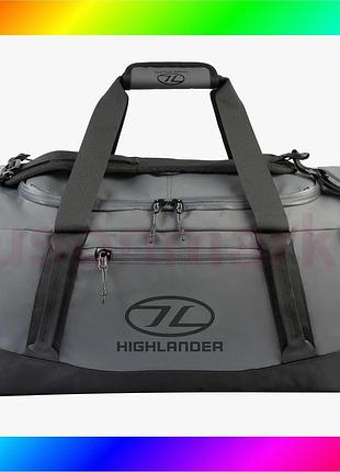 Bs сумка дорожная водозащитная best mix highlander hauler duffel 65l dark grey (db133-dgy) bas77/n