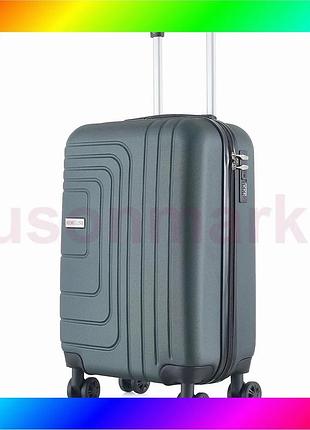 Bs чемодан semi line best mix 20" (s) petrol (t5761-2) bas77/n