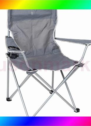 Bs кресло раскладное bo-camp best mix foldable compact grey (1267192) bas77/n