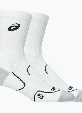 Носки asics court + tennis crew sock для тенниса, бутыла, ракетных видов спорта
