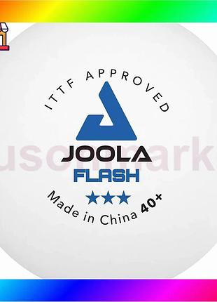 Bs м'ячі для настільного best mix тенісу joola flash 40+ white ittf 3 шт (40042) bas77/n