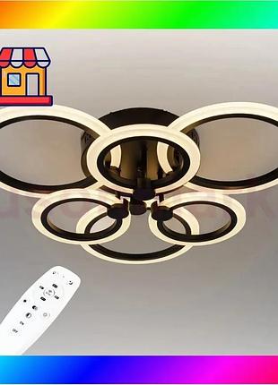 Bs потолочная led люстра, best mix светодиодный светильник sunlight черный 6326/3+3 bas77/n