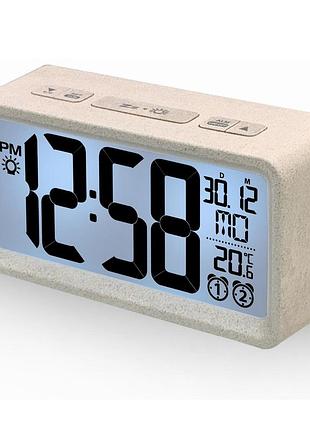 Часы настольные technoline wq296 white (wq296), бежевый