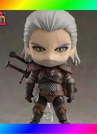 Bs фигурка геральта nendoroid best mix resteq — подвижная фигурка из the witcher 3: wild hunt, 10 см, bas77/n