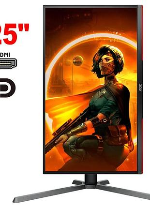 Монитор aoc 25g3zm / 25" (1920x1080) ips / 2x hdmi, 1x dp, 1x audio / vesa 100x100 / pivot