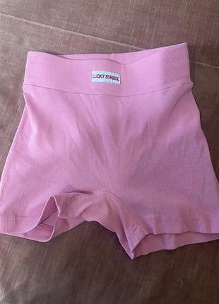 Рожеві шортики розміру s