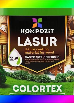 Bs лазурь для древесины best mix colortex, полуглянцевая, 0,9 л, бесцветная bas77/n