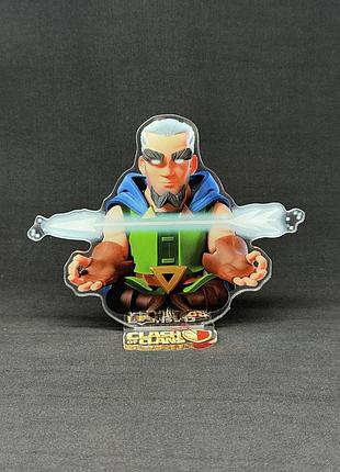 Акрилова колекційна фігурка clash of clans, clash royale магічний лучник 15 см