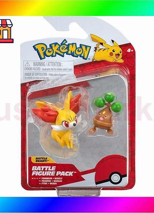 Bs набор игровых фигурок best mix pokemon w16 - фенекин и бонслай bas77/n