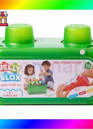 Bs сенсорный конструктор jelly best mix blox - в кейсе 2 в 1: строи-составай bas77/n
