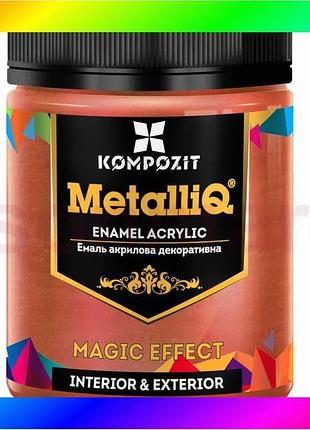 Bs эмаль акриловая metalliq® best mix банка 500 г, 500 г, медь bas77/n