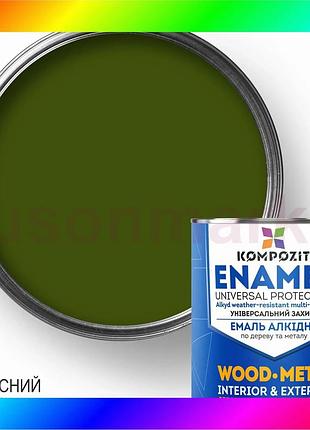 Bs эмаль алкидная kompozit®, best mix глянцевая, 2,8 кг, защитный bas77/n