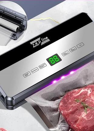 Побутовий вакуумний упаковувач з відкачою повітря для продуктів zp-00357, автоматичний вакуматор із автоматичною запайкою до 30 см