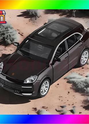 Bs металлическая модель porsche best mix cayenne 1:32 – инерционная машинка со звуком и светом, открыв bas77/n