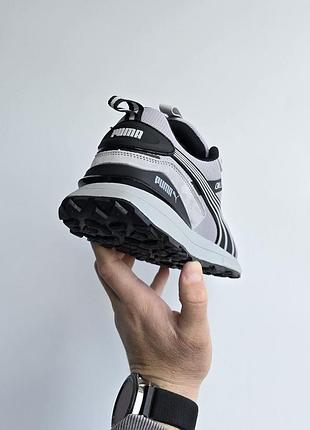 Puma cell endura light grey / black 8