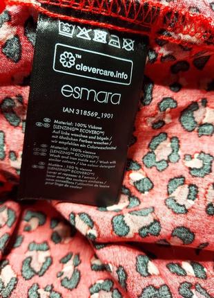 Стильная блуза  esmara леопардовый принт5 фото