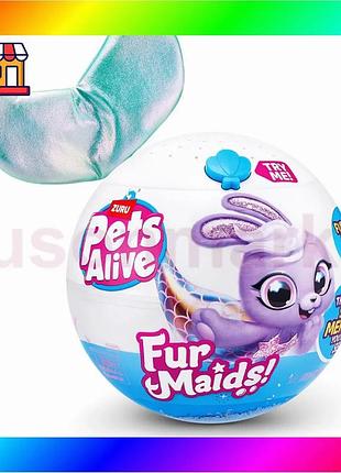 Bs інтерактивний ігровий набір best mix pets alive серії "furmaids" s1 – цуценя даззі bas77/n