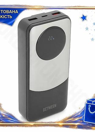 Dm портативна зарядка power специфікація 2.2 bank between 20000mah 22.5w із двома кабелями type-c ligh spe|lz