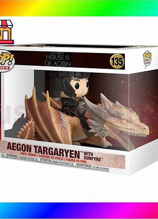 Bs игровая фигурка funko best mix pop! rides серии "дом дракона" s4 - эйгон таргариен и солнцежар bas77/n