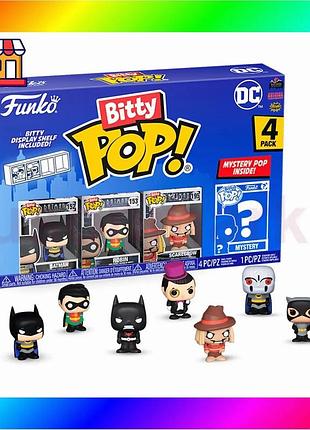 Bs набор игровых фигурок best mix bitty pop! серии "dc" (4 фигурки в ассорт.) bas77/n