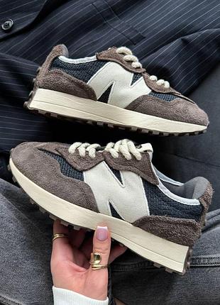 New balance 327 brown