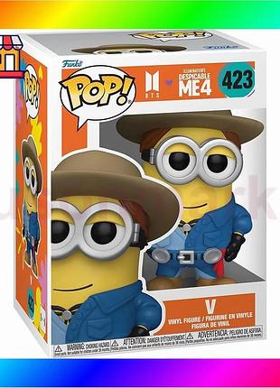 Bs игровая фигурка funko best mix pop! серии "minions x bts" - ви bas77/n