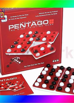 Bs настільна гра пентаго best mix pentago. настільна гра для двох гравців. гра типу хрестики-нуліки bas77/n
