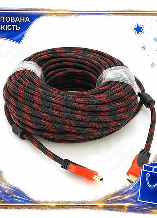 Dm кабель hdmi merlion спецификация 2.2 30м v1.4 для передачи видео и аудио сигнала длинный провод для spe|lz