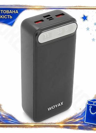 Dm power bank woyax специфікація 2.2 30000mah чорний зовнішній акумулятор для смартфонів та планшетів spe|lz