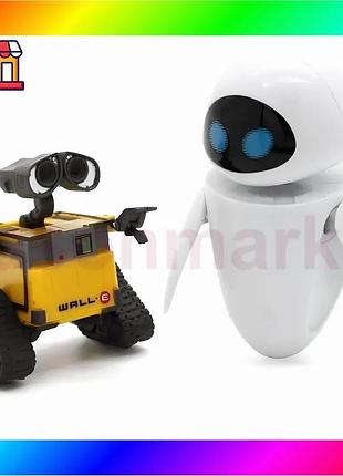 Bs фигурки валли и best mix ева resteq – набор из 2 персонажей из мультфильма wall-e, 11 см, пвх, с по bas77/n