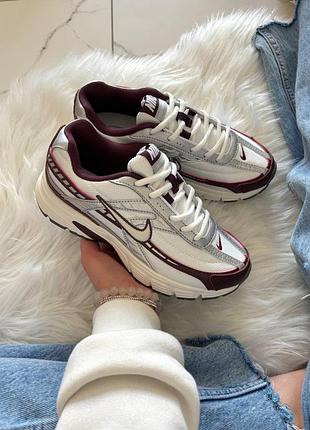 Кроссовки nike initiator white burgundy crush арт 0380