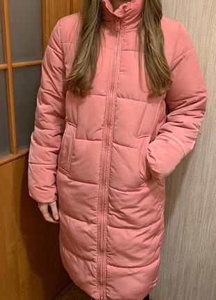 Тепле пальто без капюшона
