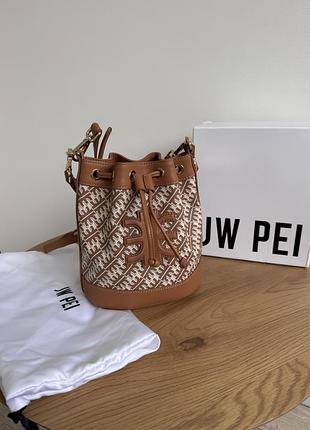 Сумка jw pei fei bucket bag brown
