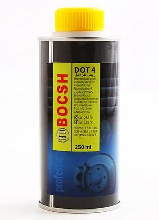 Жидкость тормозная dot-4 "bocsh" под ориг. 0.25л/250г