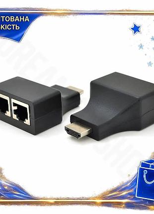 Dm одноканальный пассивный удлинитель спецификация 2.2 hdmi по utp кабелю до 30 метров для телевизора spe|lz