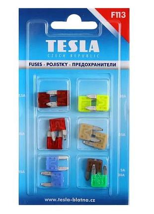 Запобіжники євро mini "tesla" 5-30а (12 шт.)
