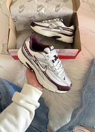 Кроссовки nike initiator white burgundy crush арт 0380