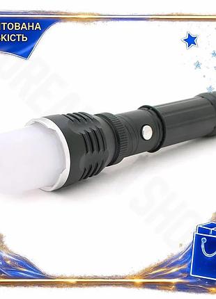 Dm ліхтар ручний watton специфікація 2.2 з 1 led cree q5 3w для кемпінгу та туризму з zoom та ip40 чор spe|lz