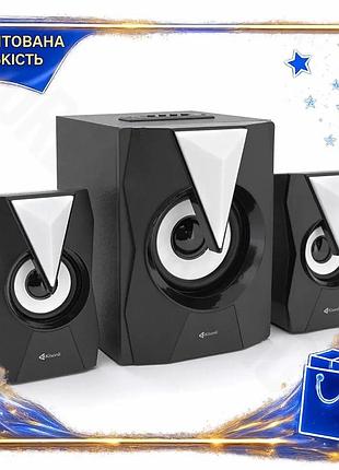 Dm колонки kisonli с спецификация 2.2 сабвуфером 8w bluetooth usb aux fm для музыки и отдыха акустичес spe|lz
