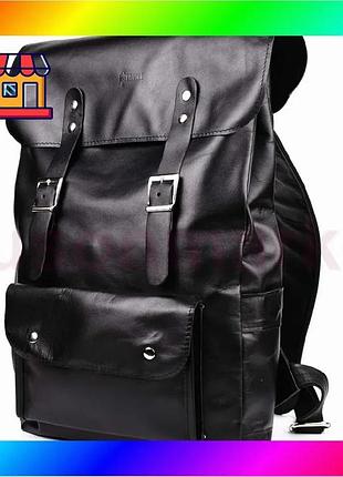 Bs кожаный рюкзак черный best mix tarwa ga-9001-4lx bas77/n