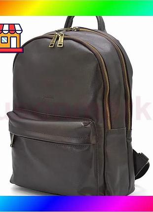 Bs шкіряний чоловічий рюкзак best mix tarwa gc-7273-3md коричневий bas77/n