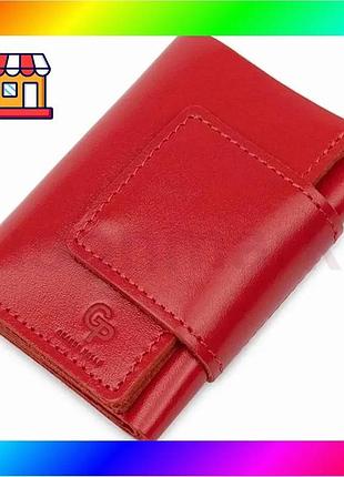 Bs портмоне, глянец, красное best mix grande pelle 504660 bas77/n