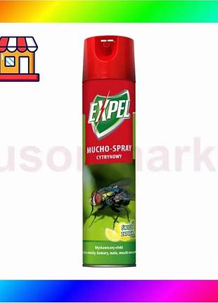 Bs аэрозоль от мух, best mix комаров, моли, мушек expel цитрусовый, 400мл bas77/n