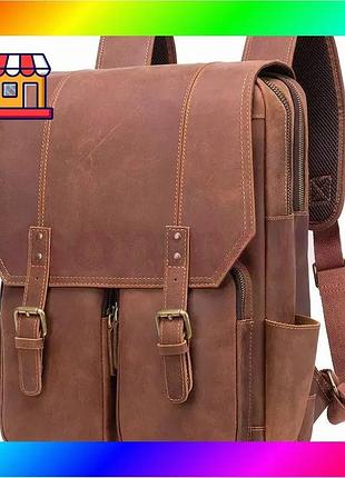 Bs кожаный мужской рюкзак best mix для ноутбука bexhill bx1124 bas77/n
