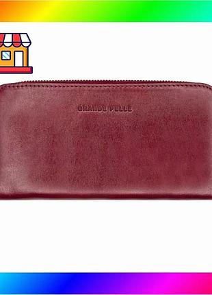 Bs портмоне на молнии best mix grande pelle serpente 532661 глянцевая кожа бордовый bas77/n