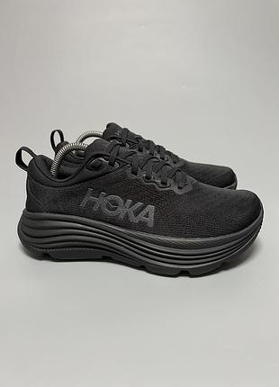 Бігові кросівки на широку стопу hoka one one gaviota 5 wide оригінал 1134270 bblc