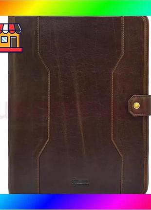 Bs кожаная папка портфолио best mix открытого типа с хлястиком формата а5 а4 tarwa gc-2141-4lx bas77/n